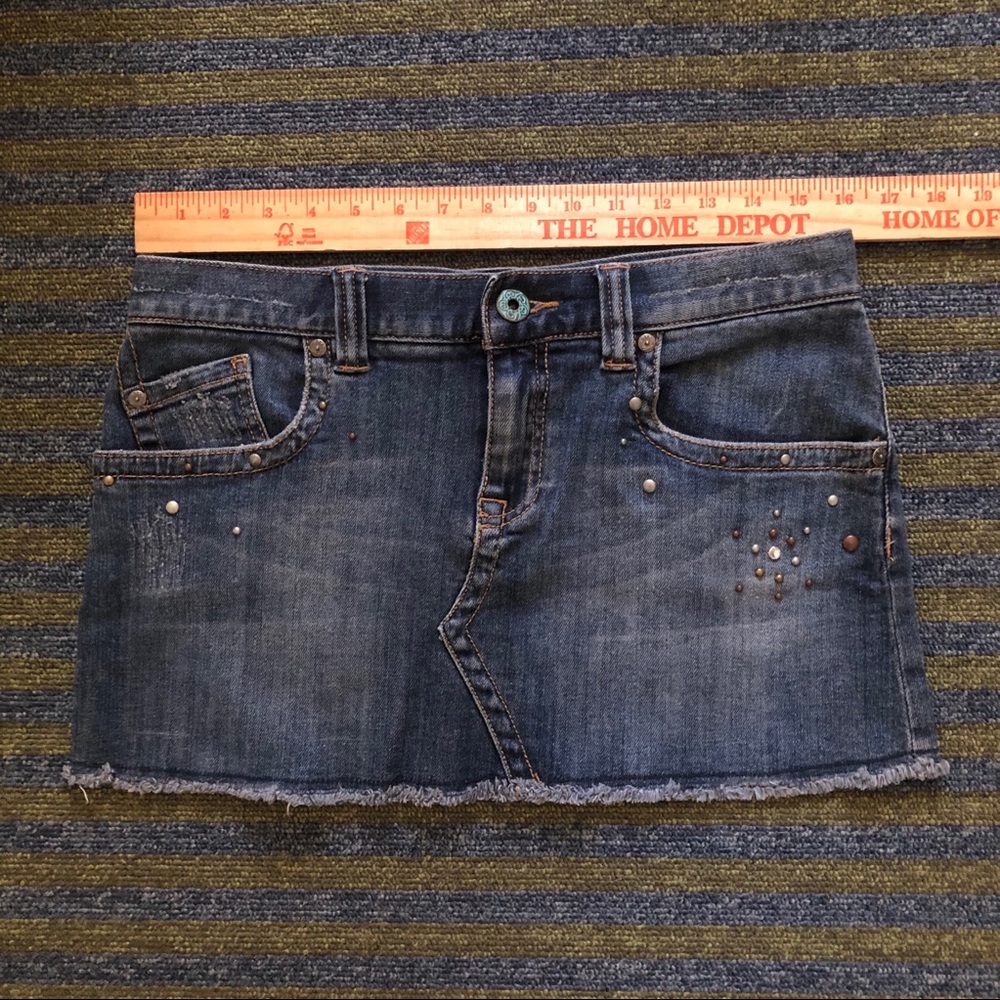 Roxy denim skirt